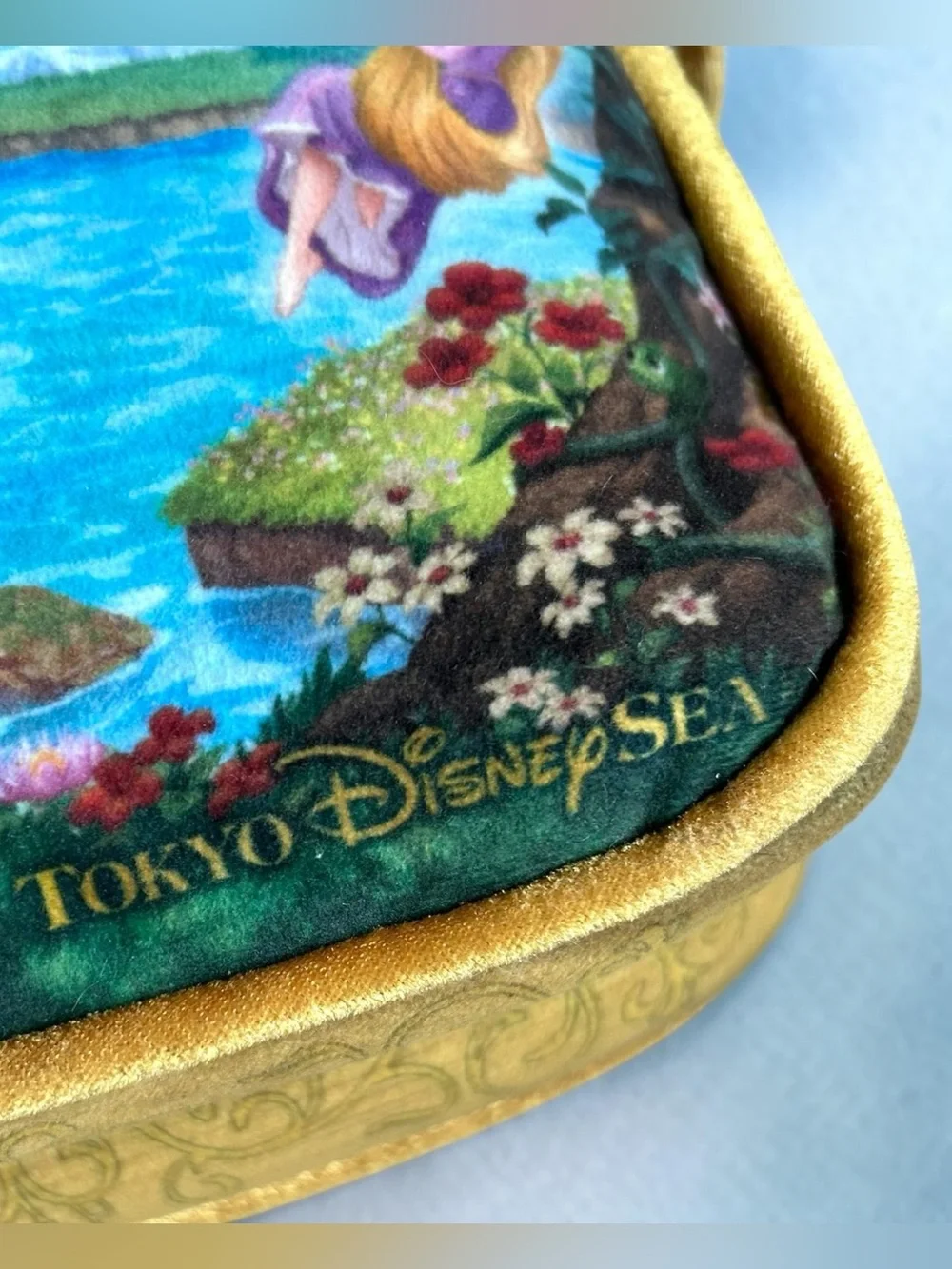 Tokyo Disney Resort Fantasy Springs Art Book Cushion Pillow